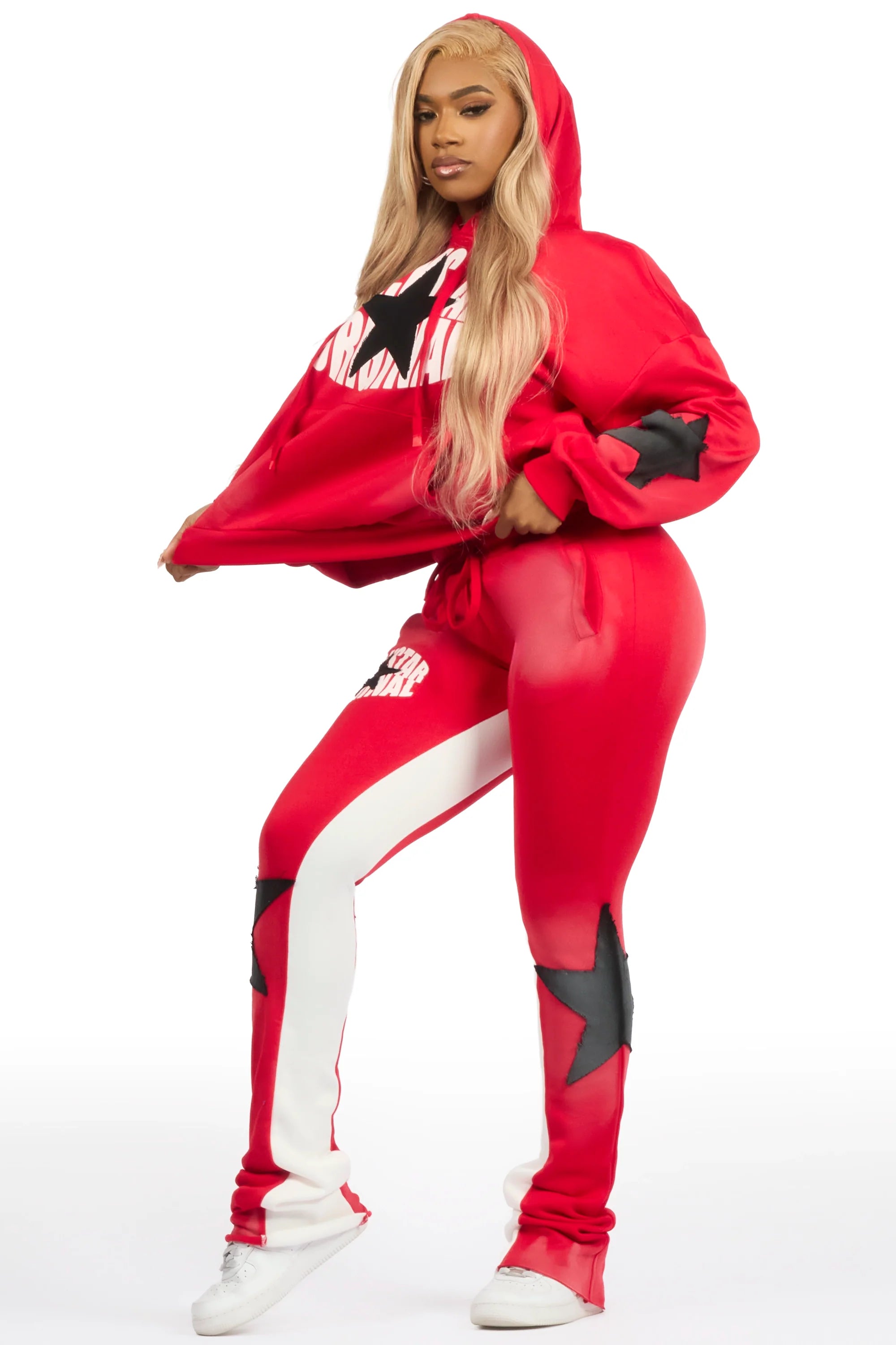 Kaliyah Red Super Stacked Trackset