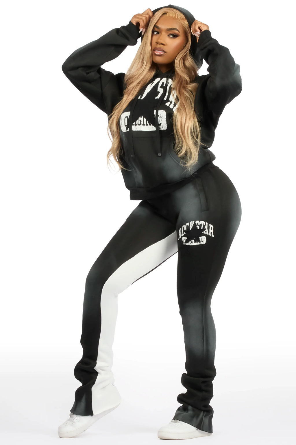 Donique Black Super Stacked Trackset