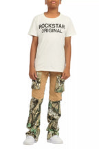 Boys Denka Beige Stacked Fit Jean