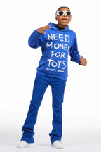 Boys M4 Toys Royal Blue/White Graphic Hoodie