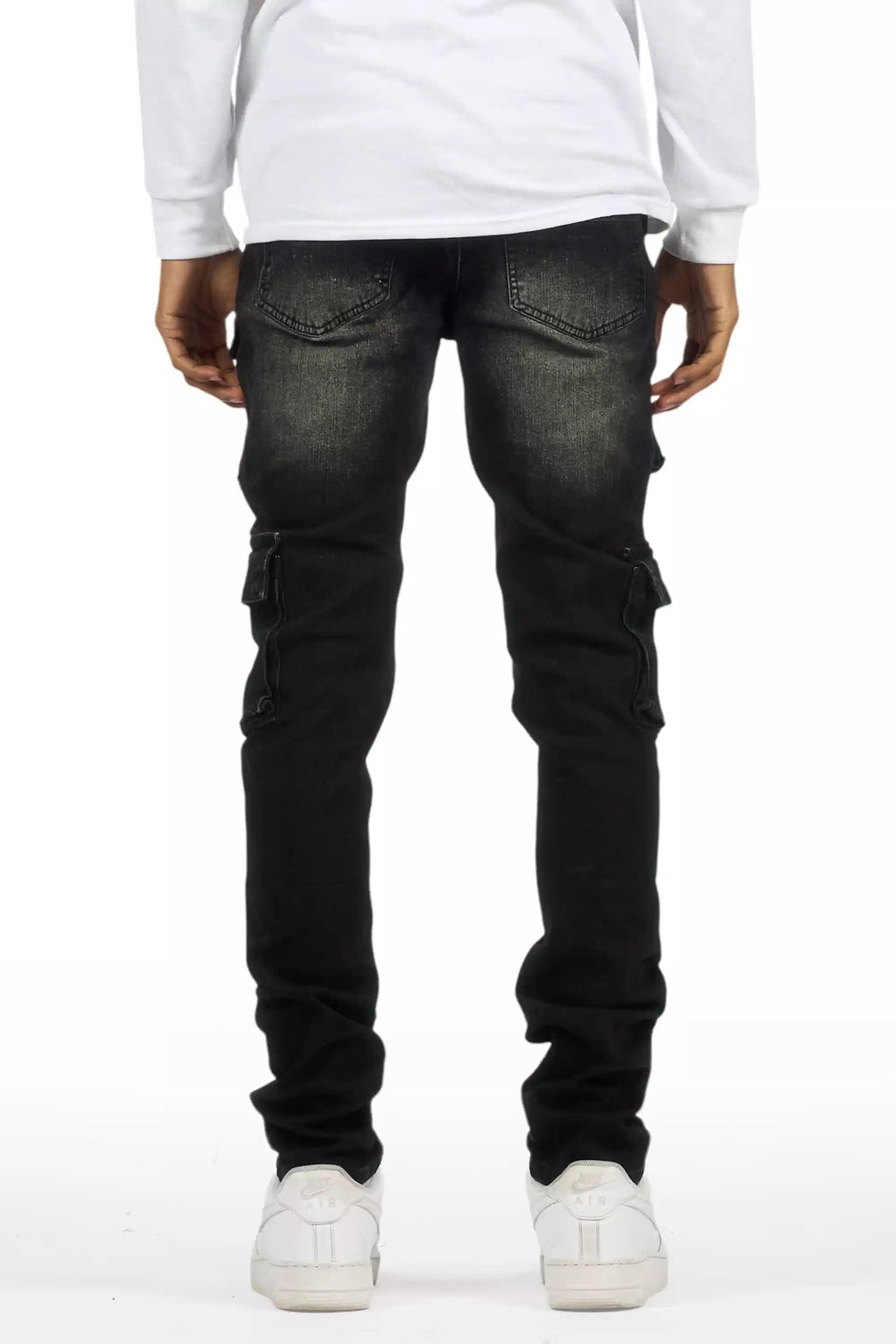 Kap Dark Grey Cargo Jean