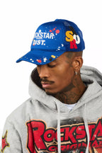 Platon Royal Blue Graphic Trucker Hat