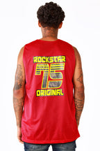 Ronaldo Graphic Printed Jersey- Red