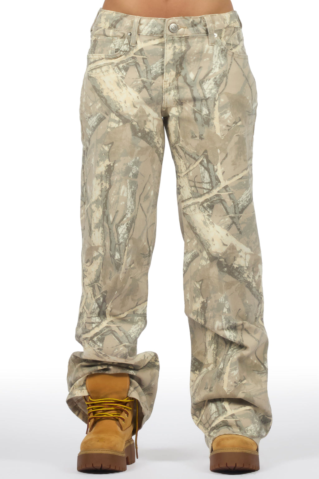 Jayde Tree Camo Baggy Jean