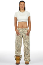 Jayde Tree Camo Baggy Jean