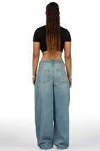Letitia Light Wash Extra Baggy Jean