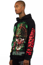 Killshot Romance Black/Multi Graphic Hoodie