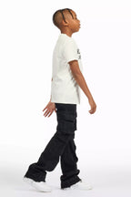 Boys Rupert Black Baggy Fit Jean