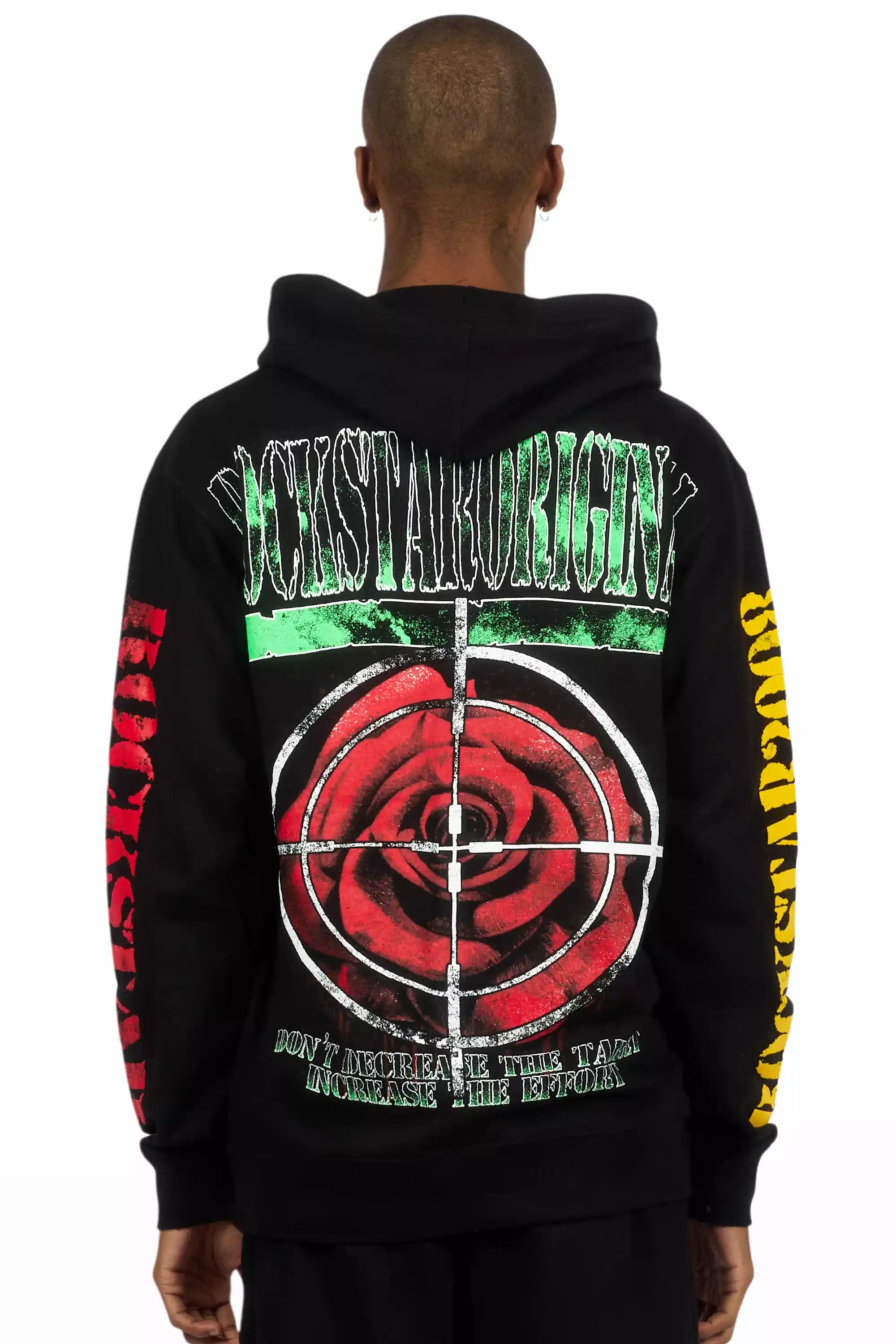 Killshot Romance Black/Multi Graphic Hoodie