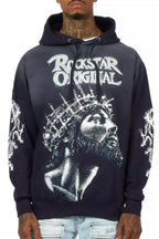 Darius Navy Graphic Hoodie