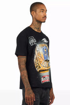 Champ Black Graphic Rhinestone T-Shirt