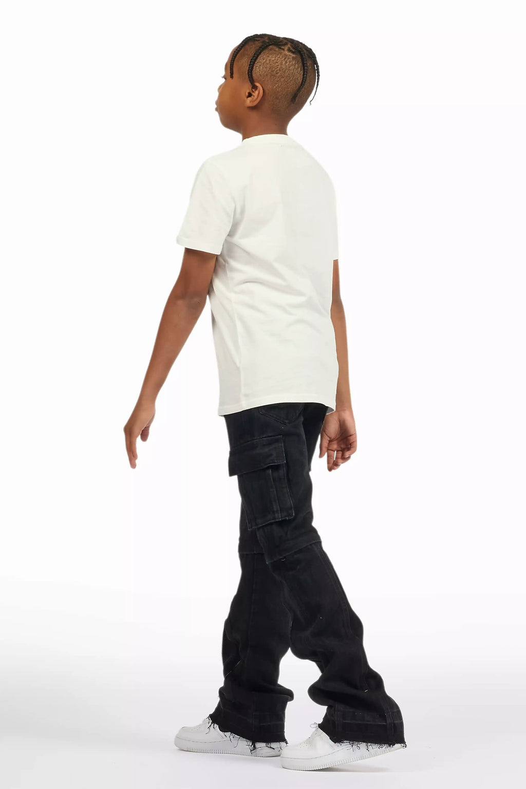 Boys Rupert Black Baggy Fit Jean