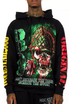 Killshot Romance Black/Multi Graphic Hoodie