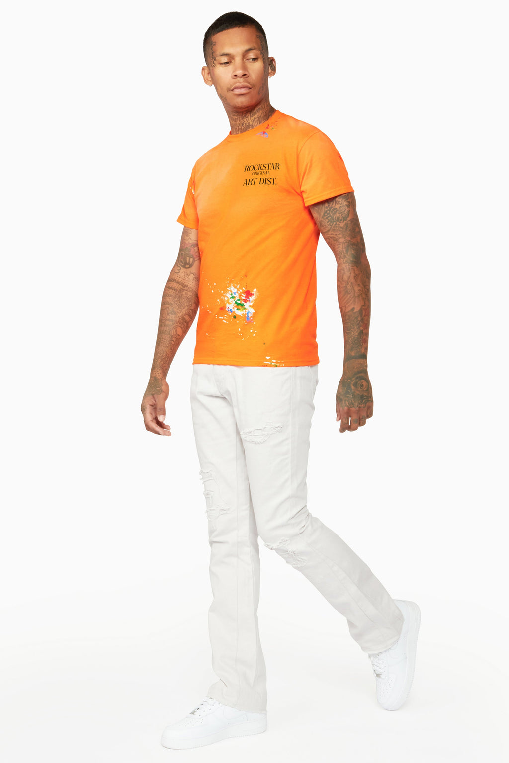 Palmer Orange Graphic T-Shirt