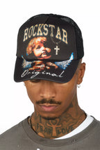 Deiter Black Graphic Trucker Hat