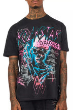 Nox Black/Pink Graphic T-Shirt