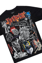 Shoota Black/Red Short Set