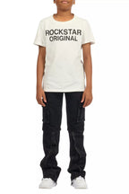 Boys Rupert Black Baggy Fit Jean