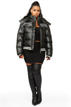 Miss Black Puffer Jacket
