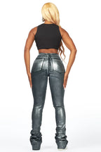 Vittoria Black/Silver Foil Super Stacked Jean