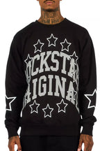 Boe Black Graphic Crewneck Sweatshirt