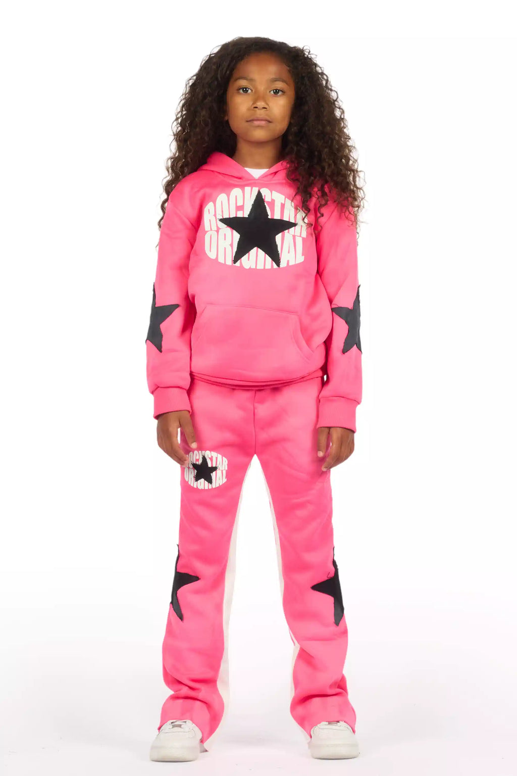 Girls Khaly Bubblegum Pink Track Set