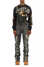 Alfie Grey Denim Overall