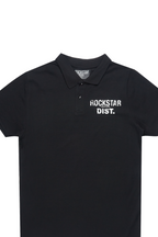 Flynn Black/White Polo Shirt