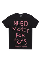Girls M4 Toys Black/Pink Graphic T-Shirt