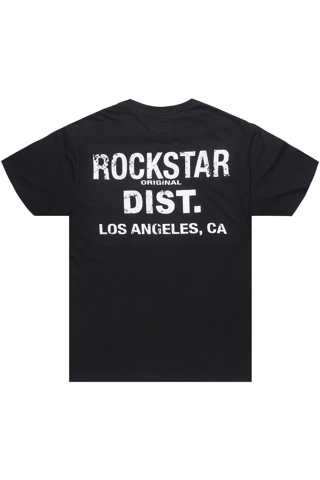 Raffer Black/White T-Shirt Cargo Shorts Set