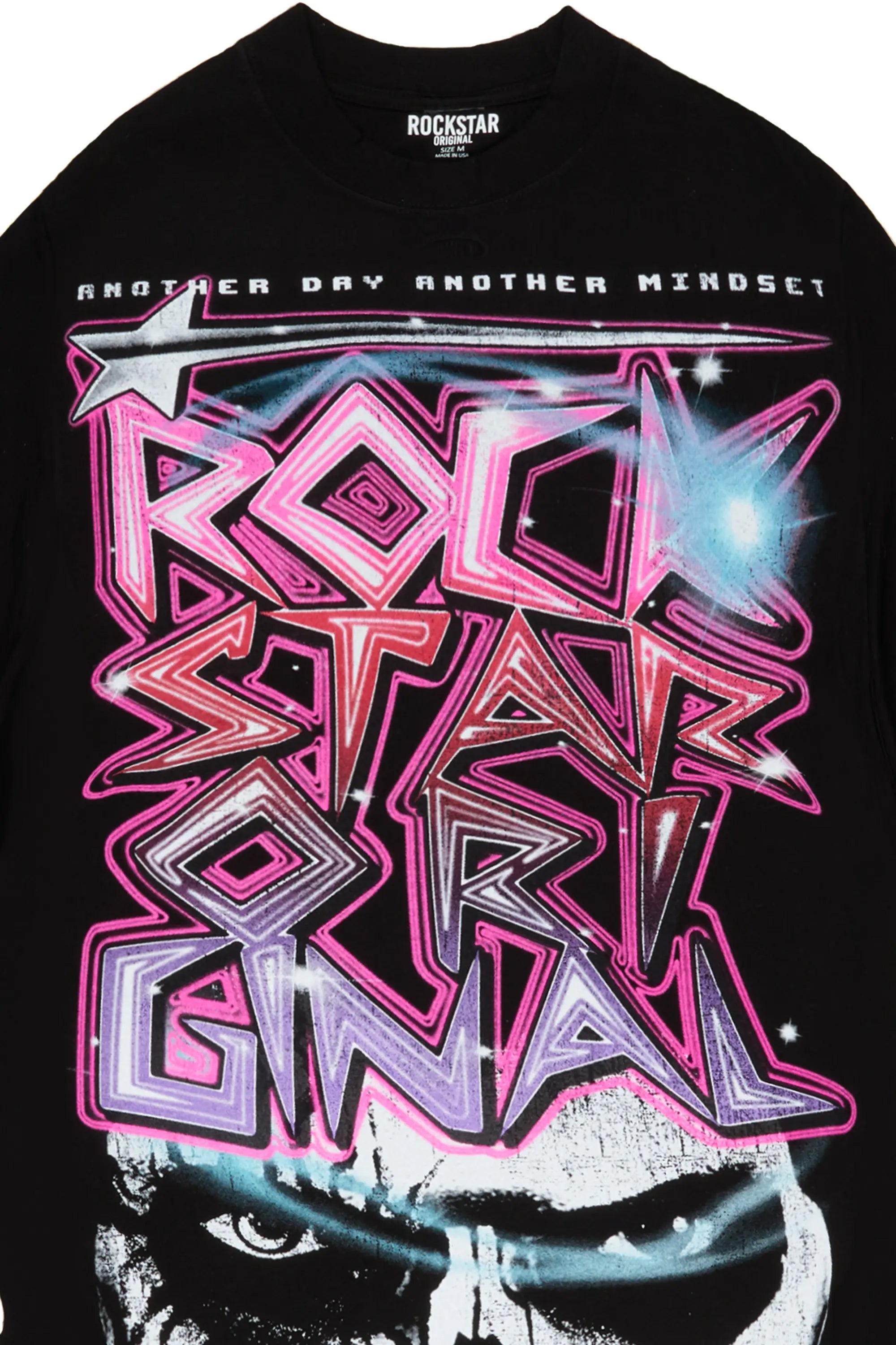 Tikiara Black Mega Oversized T-Shirt