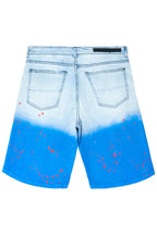 Brooks Denim Short-Lt Grey