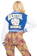 Turhon Royal Blue Varsity Jacket
