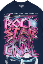 Tikiara Navy Mega Oversized T-Shirt