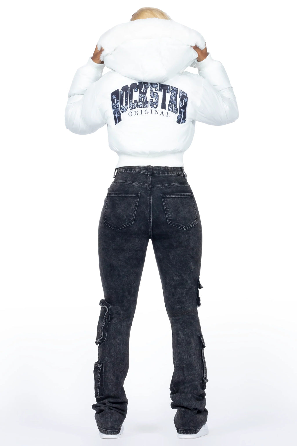 Chrishona White Puffer Jacket