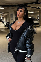 Miss Black Puffer Jacket