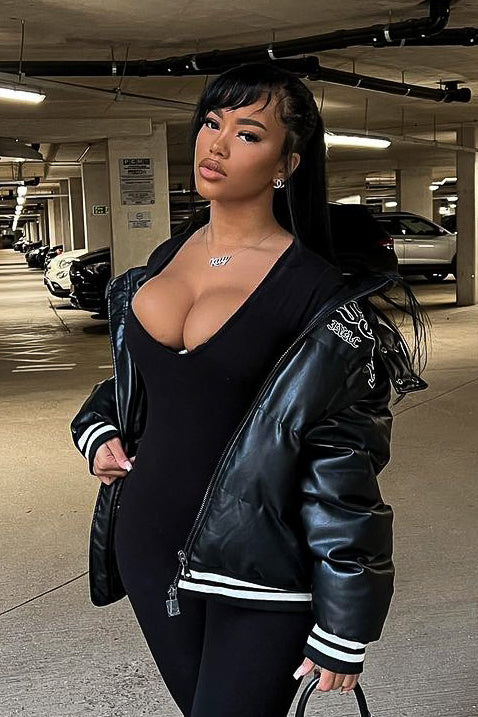 Miss Black Puffer Jacket