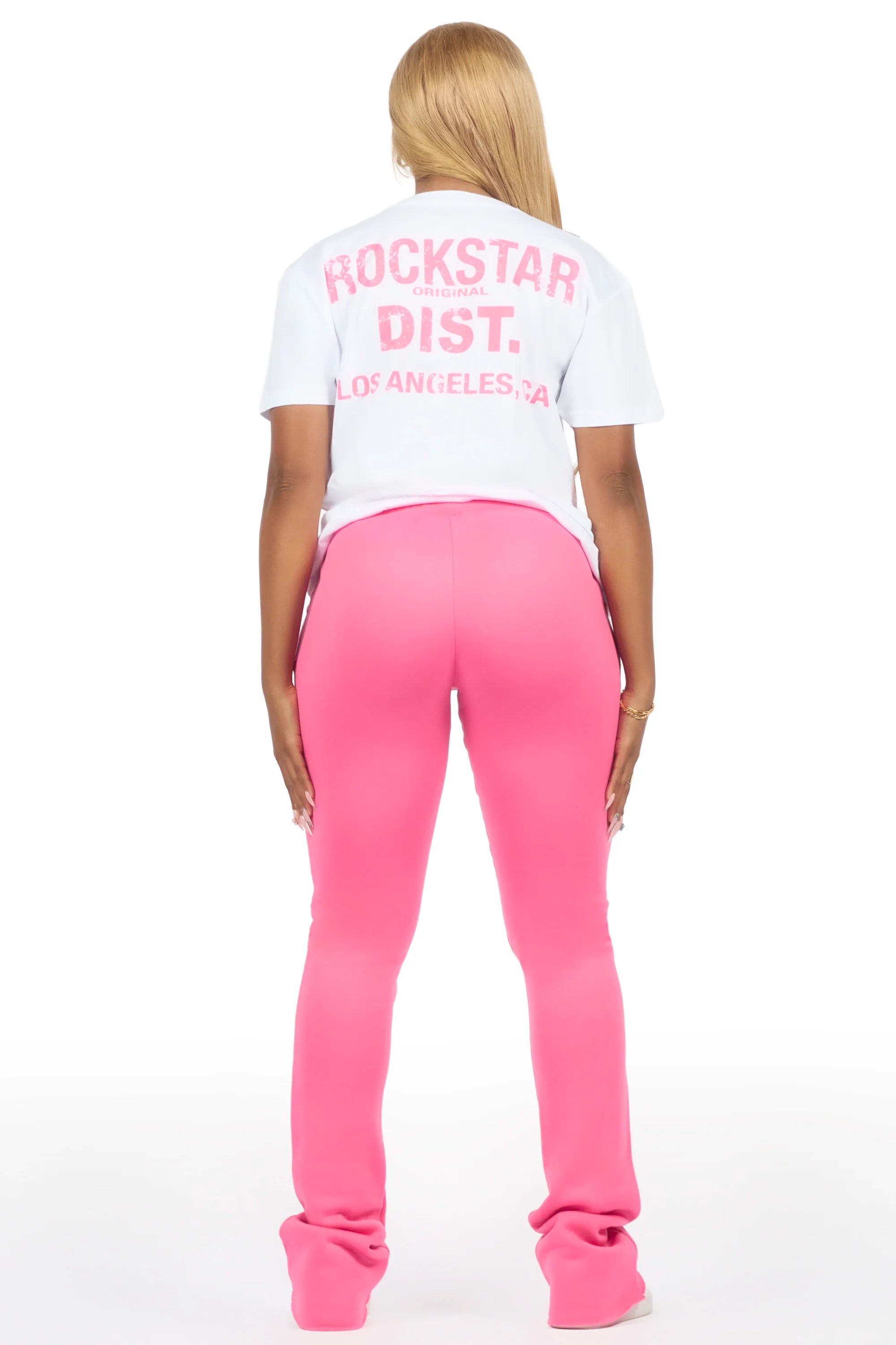 Dalasia 2.0 White/Pink T-Shirt Track Set