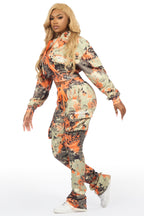 Tehjena Orange Digital Camo Stacked Trackset