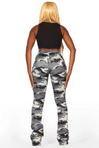 Blakely Grey Camo Super Stacked Pant