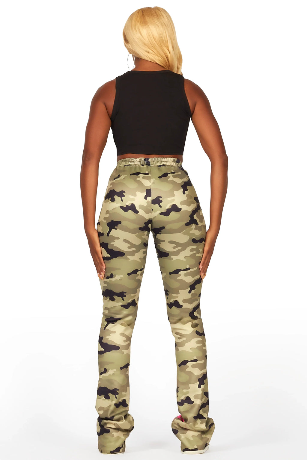 Blakely Green Camo Super Stacked Pant