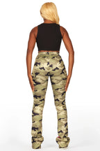 Blakely Green Camo Super Stacked Pant