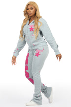 Shiniya Heather Grey Super Stacked Trackset