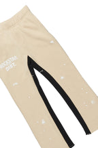 Boys Raffer Beige/Black Baggy Fit Pant Set