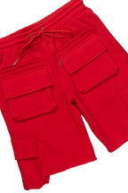 Racing Grung Red/Black T-Shirt Cargo Shorts Set