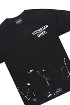 Raffer Black/White T-Shirt Cargo Shorts Set