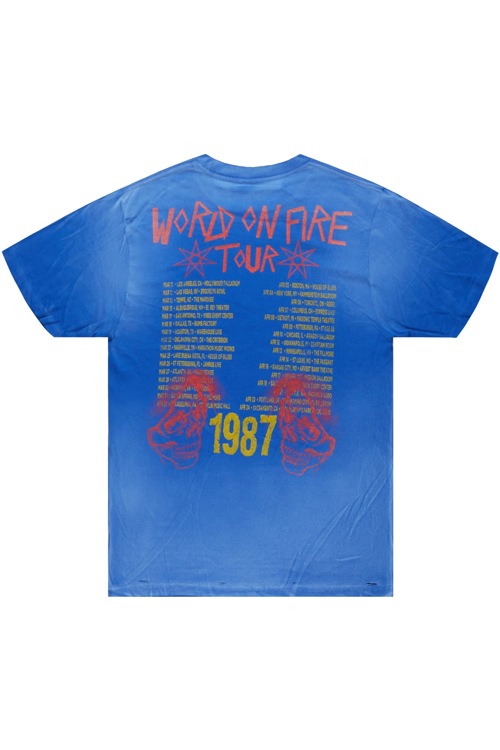 Barrett Royal Blue Printed T-Shirt