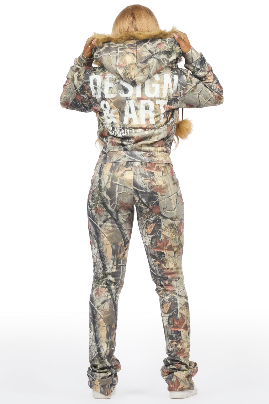 Benita Grey Tree Camo Super Stacked Trackset
