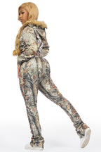 Benita Grey Tree Camo Super Stacked Trackset