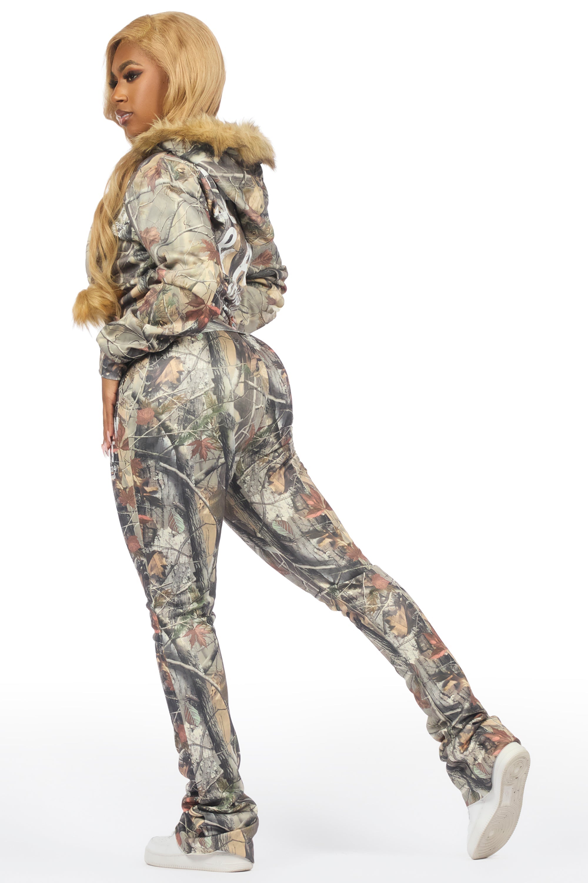 Benita Grey Tree Camo Super Stacked Trackset